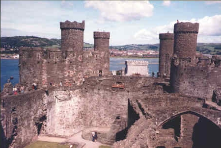 Conwy Castle - interior